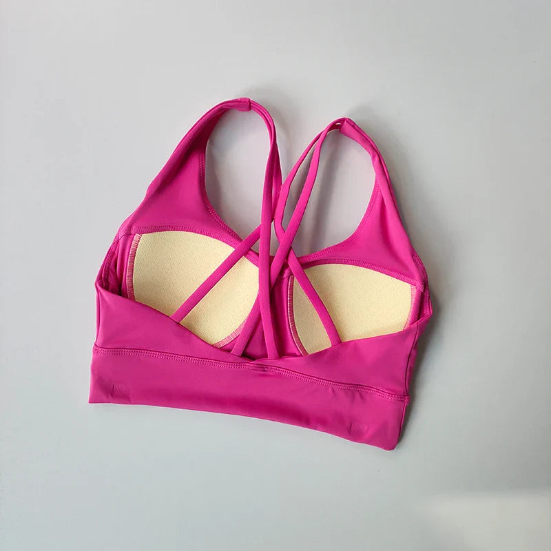 Yoga Suit for Women High-end Sexy Fashionable Slimming Hip Lifting Sports Fitness Bras and Leggings Tank Top Breathable Set