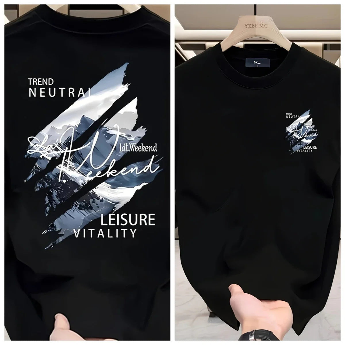 The latest 100% classic printed loose-fitting short-sleeved shirt is a high-quality top suitable for both men and women.