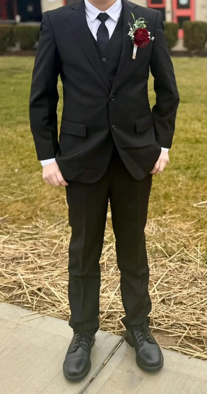 Back-to-school Season Boys Suit 5 Piece Jacket Vest Trousers Shirt Tie random Children's Suits Wedding Performance Formal