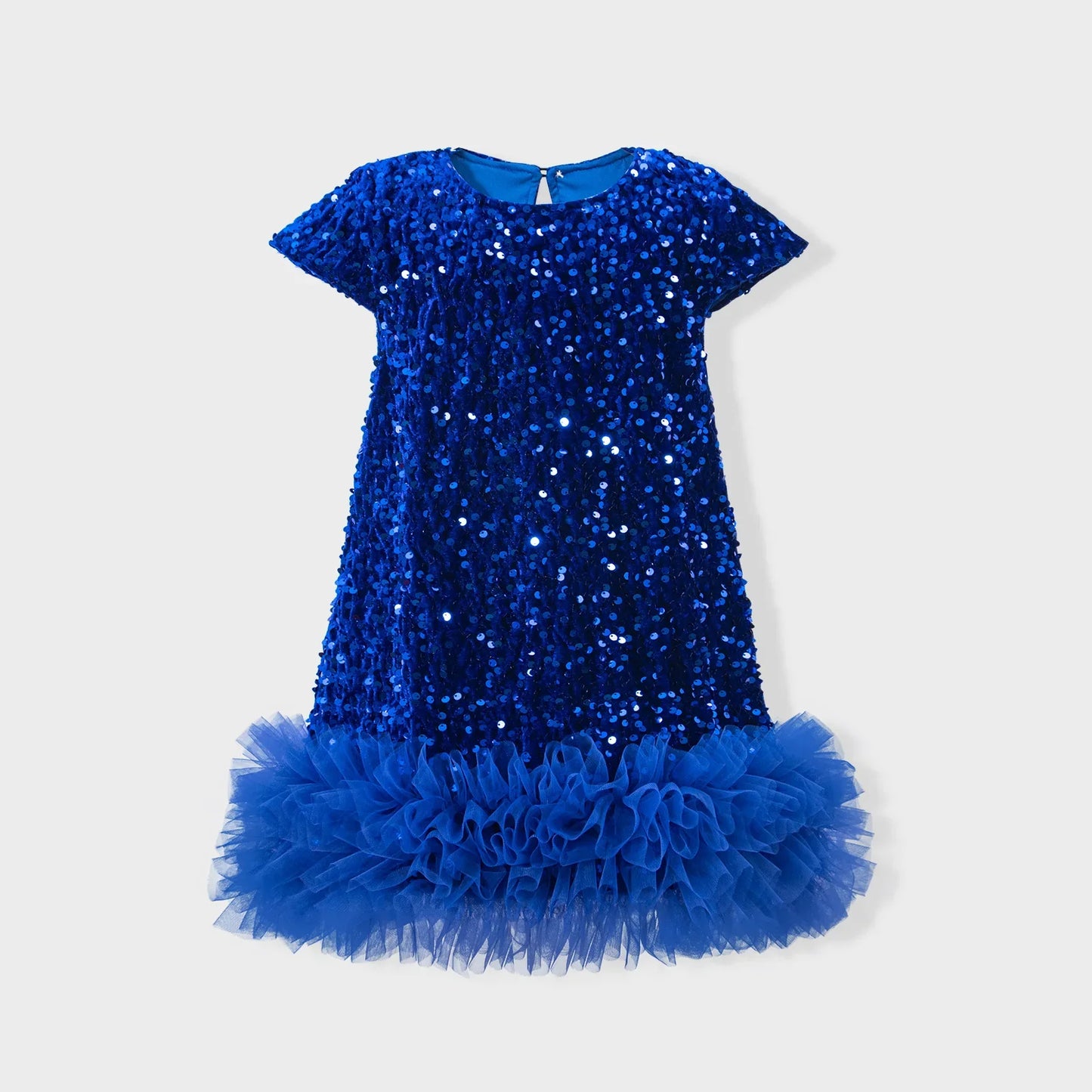 Girls Halloween Sequined Vest Skirt Princess TuTu Dress Children's Birthday Party Christmas Fluffy Dress Mesh Skirt Dresses L465