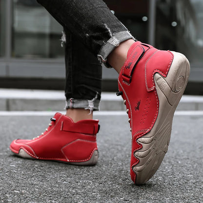 Outdoor Hiking Shoes with Wear-resistant High Top Design Sports Shoes with Comfortable Foot Feel Casual Life 2025 White Boots