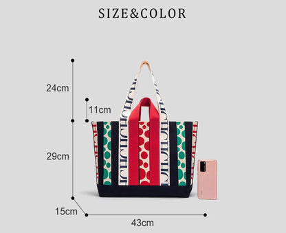 Women's Tote Bag 2026 Simple and Environmentally Friendly Handbag Large Capacity Women's Yoga Storage Bag