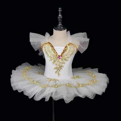 Summer Toddler Girl Ballet Dress Elegant Vestidos Kids Outfit Stage Children's Dance Costume Baby Tutu Dresses Girls Clothes