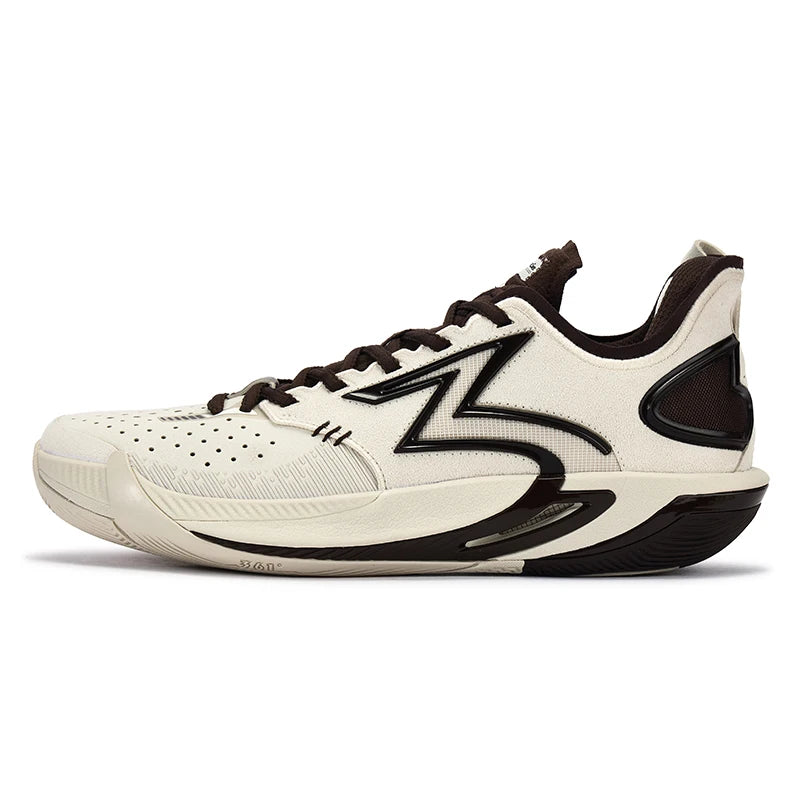 BIG3 6.0 Pro Men Basketball Shoes Carbon Plate Breathable Flexible Training Shock-Absorbing Male Sneakers 672521106