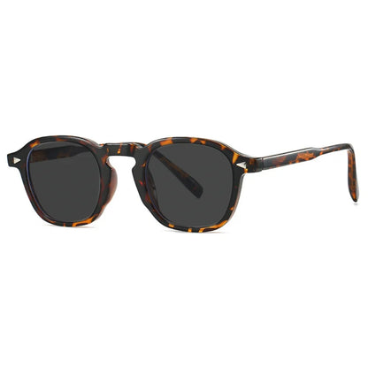 High Quality Fashion Oval Small Frame Myopia Sunglasses for Men Women Optical Prescription Gray Sunglasses Anti UV400