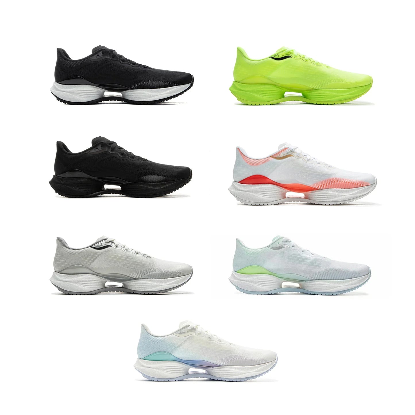 Men's SUPER LIGHT 22 Light Running Shoes TEMPO BOUNSE Cushion BOOM FIBER LiNing Wearable Anti-Slip Sneakers ARBV001