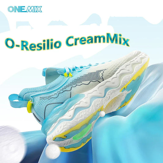2024 New Style Color O-Resilio CreamMix Road Running Shoes for Man Lightweight Cushioning Men Training Outdoor Sneakers