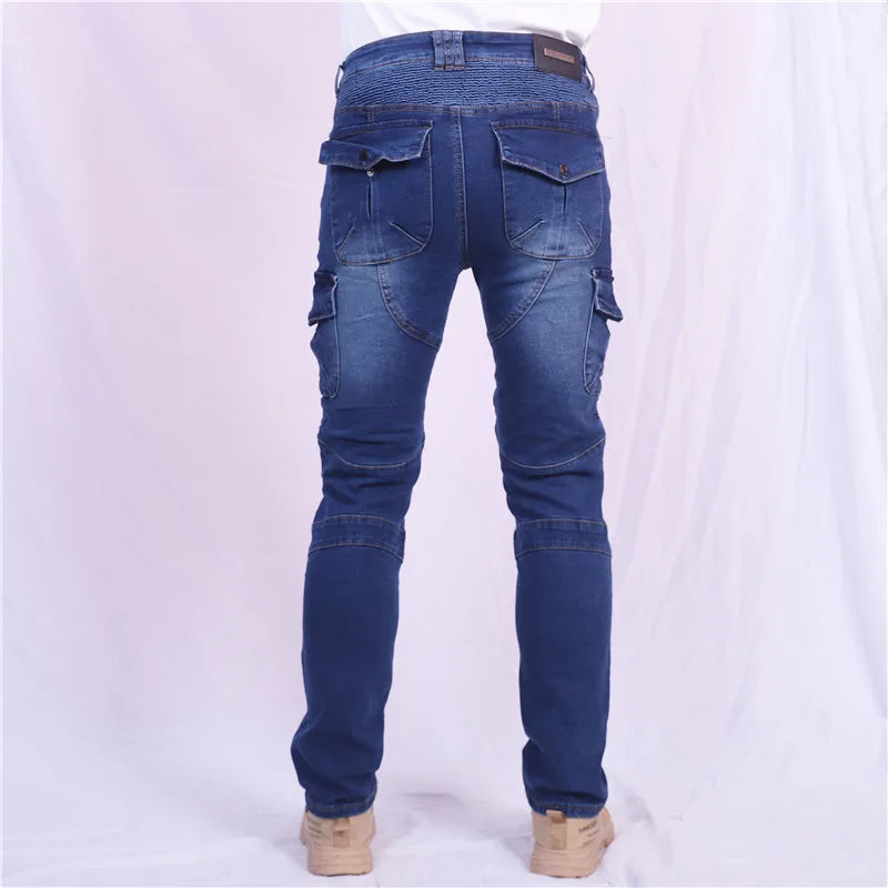 Moto Jeans  Motorcycle Pants Motorcycle Jeans Protective Gear Riding Touring Motorbike Trousers With Protect Gears Summer Women