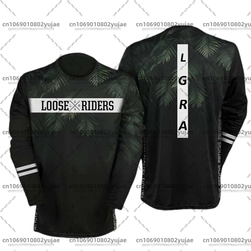 2025 newcomer motorcycle riding jerseys Loose rider shirt DH off-road motorcycle breathable sports T-shirt