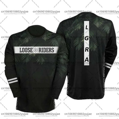 2025 newcomer motorcycle riding jerseys Loose rider shirt DH off-road motorcycle breathable sports T-shirt