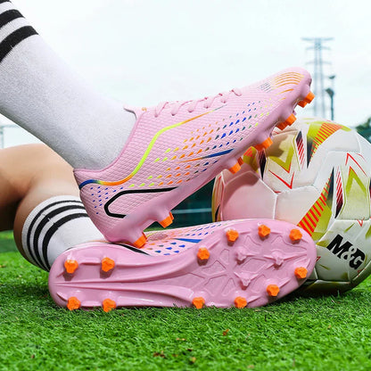 New Men Soccer Shoes Hot Sale Women Professional Football Boots Unisex High-quality Futsal Ultralight Cleats TF/FG Sneakers