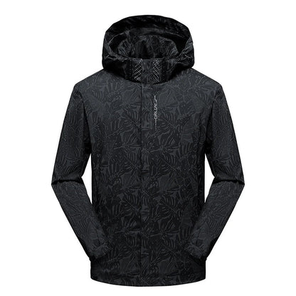 Man 2026 New Spring Autumn Leisure And Comfortable Outdoor Zipper Windbreaker Fashion Printed Windproof Jacket