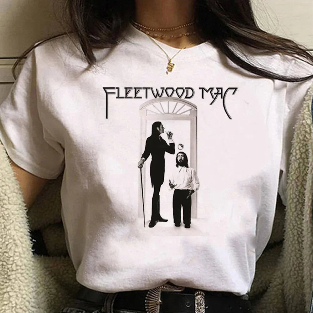 Rumours Fleetwood Mac top women Y2K harajuku anime t shirt female harajuku clothing