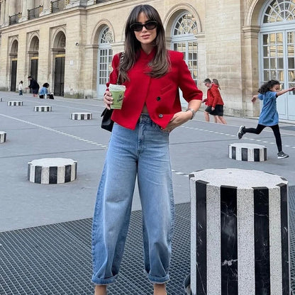 Spring New Women's Blazers Blouse 2026 Fashion Office Elegant Women Unique Spring Jackets Blazers Chic Travel Holiday Youth Coat