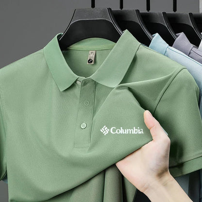 High End Brand New Men's Lapel Polo Shirt Summer Exquisite Letter Print Short Sleeve T-Shirt Business Leisure Fashion Men's Wear