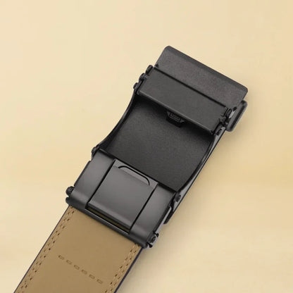 Brand Leather Belts for Men 115cm-145cm Automatic belt with ratchet strap Top quality belts, luxury belts for men