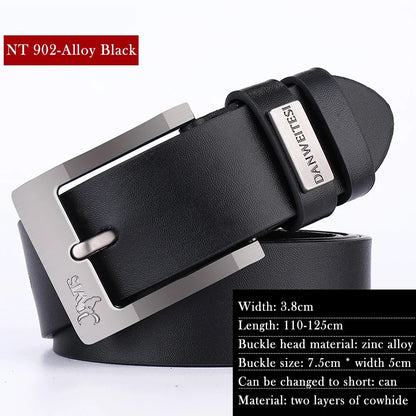 Men Belt Male High Quality Belt Men Male Strap Luxury Pin Buckle Genuine Fancy Vintage Jeans Free Shipping