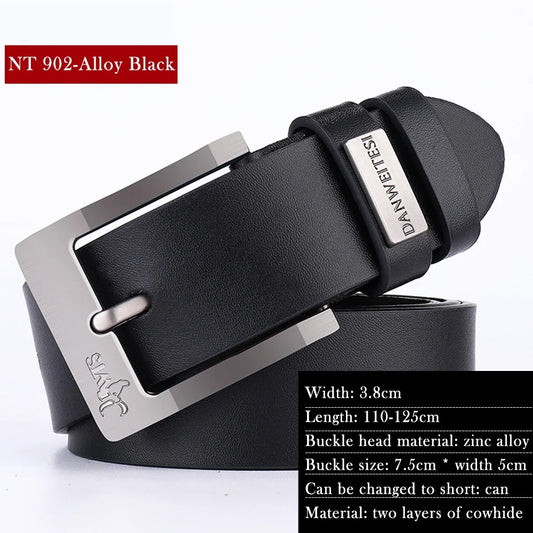 Men Belt Male High Quality Belt Men Male Strap Luxury Pin Buckle Genuine Fancy Vintage Jeans Free Shipping