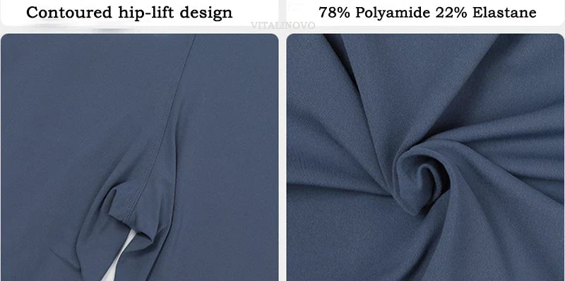 VITALINOVO Women Long Sleeve Flare Workout Jumpsuit Zip Up Romper Bottom Pants Wide Leg Full Length Bodysuit Bodycon One Piece
