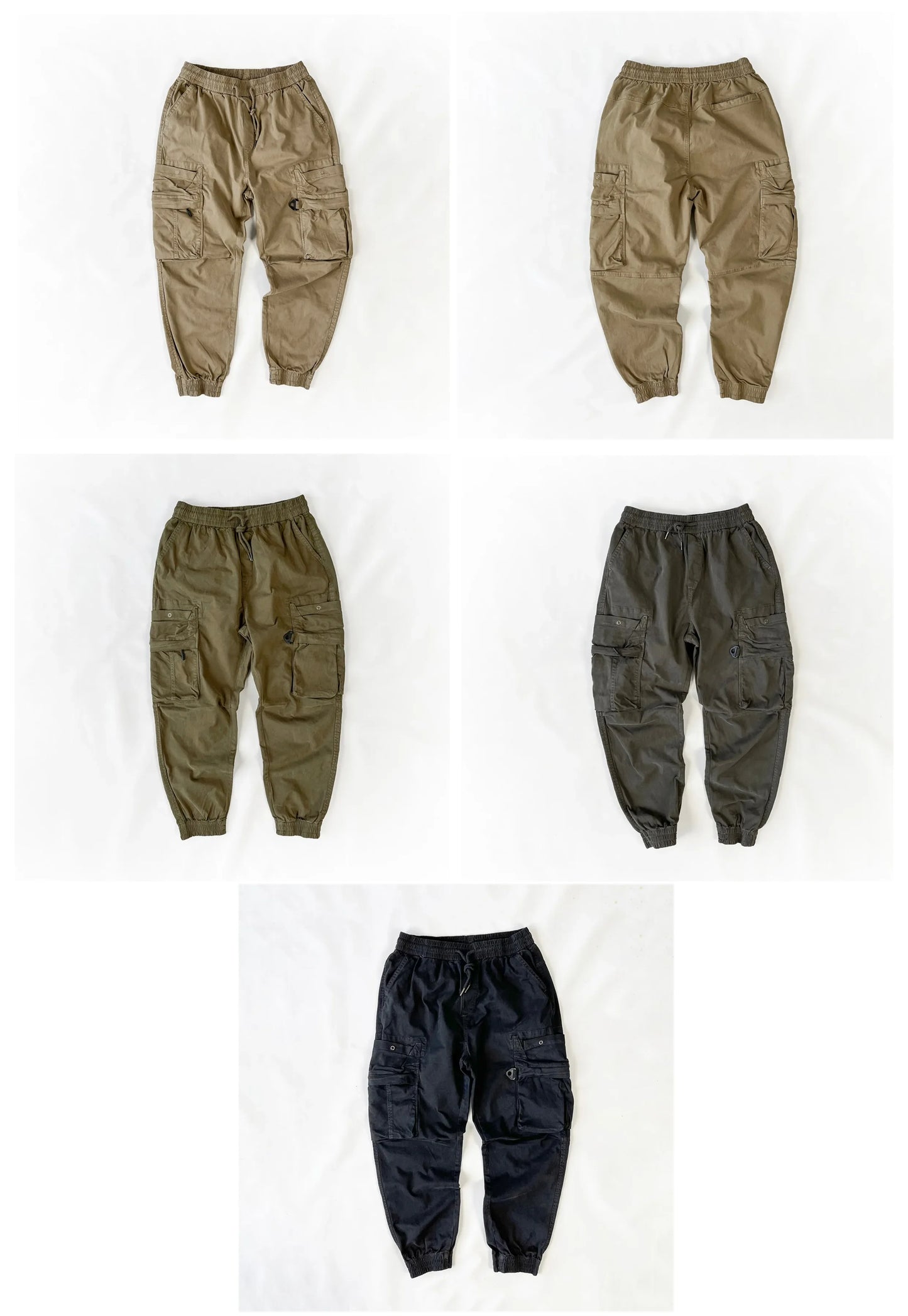 American Vintage Functional Cargo Pants Men Clothing High Quality Khaki Casual Jogging Pants Harajuku Tactical Joggers Trousers