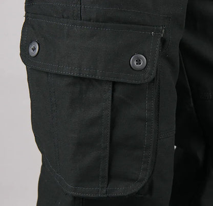 6 Pockets Tactical Cargo Pants Men's Loose Trousers Joggers  Hunting Large Size Casual Pants For Male Outdoor Work Overalls