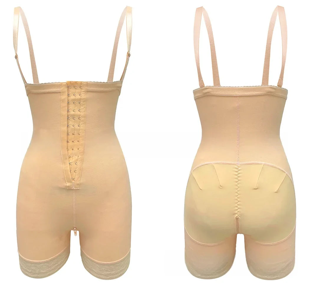 New Arrival High Compression Fajas Abdominal Board Post Surgery  Strapless Figure Corrector Tummy Control  Waist Body Shapewear