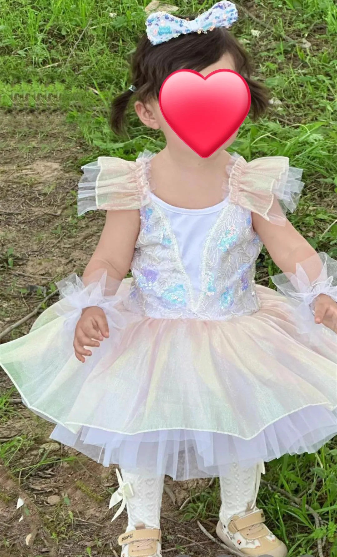 Children's Day Dance Dress Girl Ballet Princess Summer Dresses Girls Ballet Sequins Outfit Kids Clothes Vestidos Birthday Gift