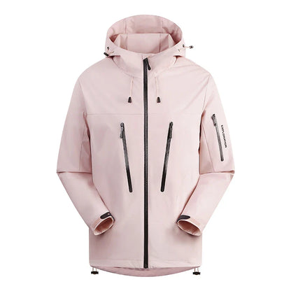 Spring New Men's Mountaineering Jacket Windproof and Waterproof Fabric Fashion Hip Hop Design Casual Oversize Outdoors Coat