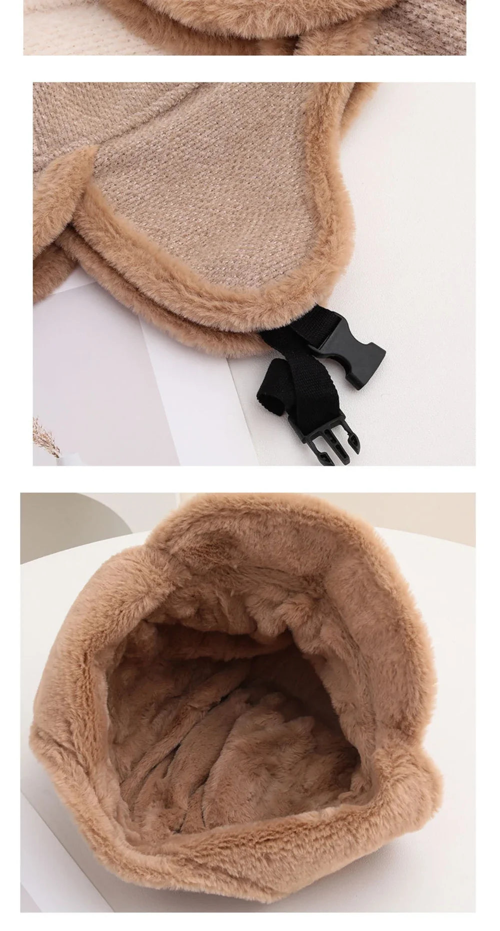 Russian Hat New Thick Warm Winter Htas for Men Women Fleece Lined Riding Hat Male Female Snow Ski Earflap Cap Bomber Hat