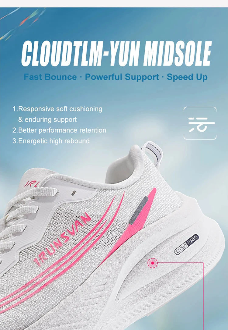 Heat 3.0 Lightweight Racing Running Shoes Comfortable And Shock-Absorbing Casual Men's And Women's Sports Shoes 172