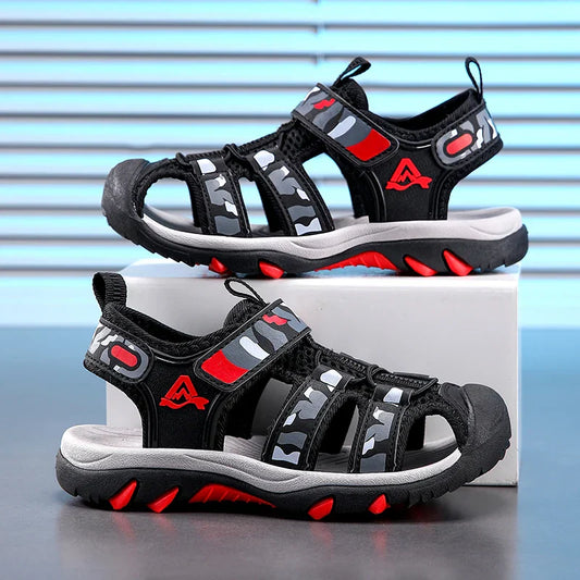 Children Girls Boys Sandals Children Beach Sandals Non-slip Soft Bottom Breathable Boys Shoes Outdoor Kids Shoes