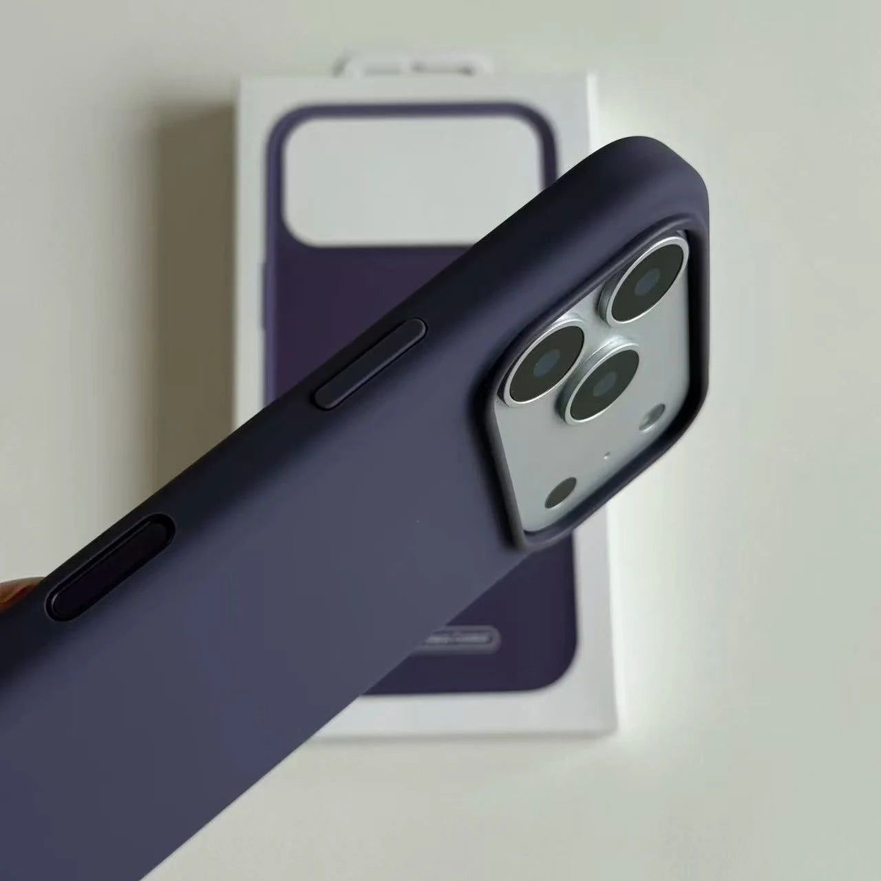 Official with Animation AI Camera Control for IPhone 17 Pro Max Air Liquid Silicone Magnetic Case for Magsafe Wireless Charging