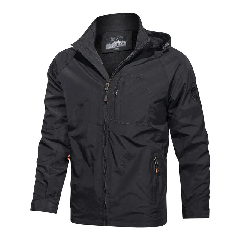 Camping Hiking Jacket Men Spring Autumn Outdoor Sports Breathable Coats Climbing Trekking Windbreaker Travel Waterproof Jacket