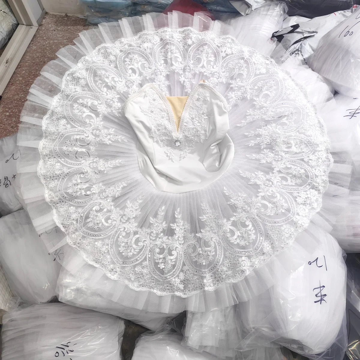 Professional Ballet Tutu Adult Child Ballerina Dress Kids Toddler Girl Clothes Swan Stage Wear Halloween Costumes For Women