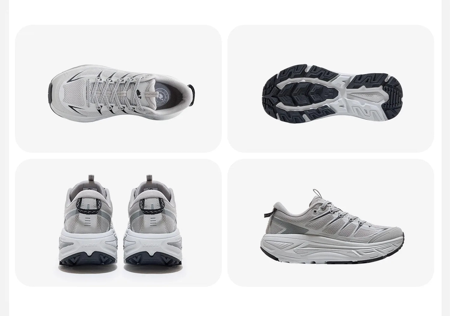 Carbon Zero Sports Shoes Men's and Women's Lightweight Outdoor Casual Shoes Thick-soled Jogging Shoes for Men