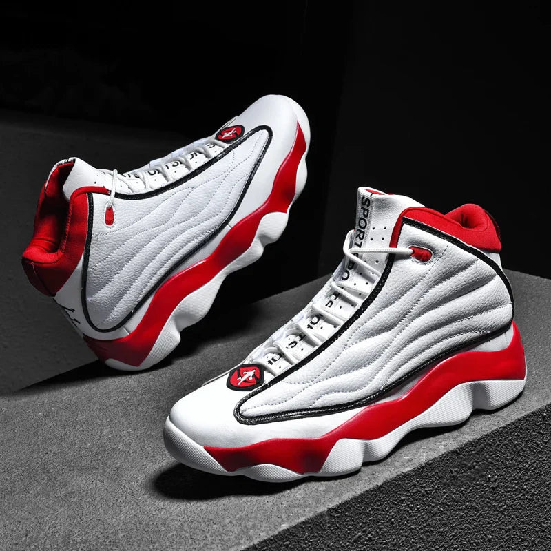Men's casual outdoor sports classic practical basketball shoes trendy, soft, comfortable, anti-skid and wear-resistant outsole