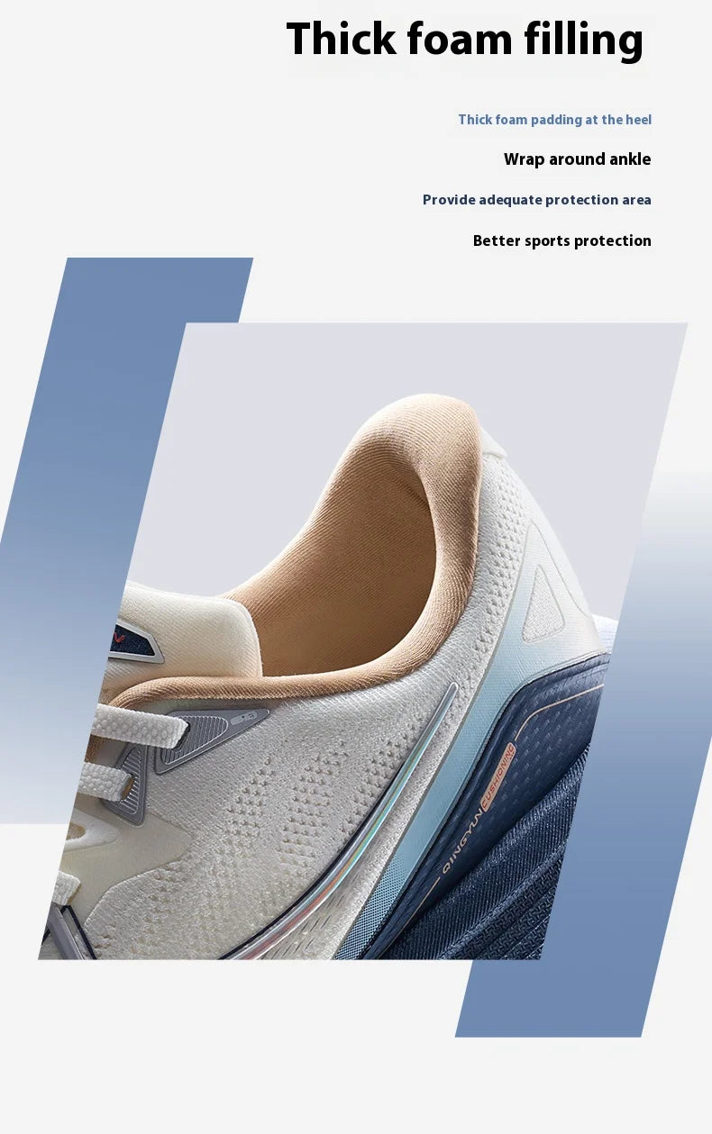 Running Shoes for Men 2025 Spring Support Shock Absorption Cushioning Lightweight Sport Shoes 975119110053