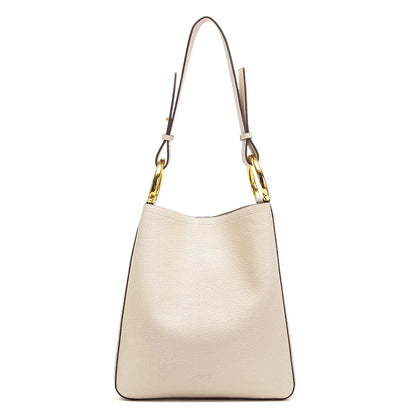 Women's Business Commuter Shoulder Bag Women's Tote Bag Autumn High Quality Simple Beige Texture