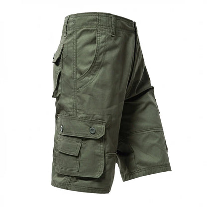 Men's Cargo Shorts Big Size Sports Knee Shorts Classic Short Pants Streetwear Hip Hop Straight Loose Pants