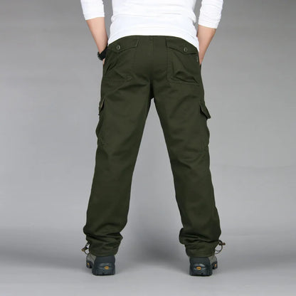 Tactical Pants Men Military Army Black Cotton ix9 Zipper Streetwear Autumn Winter Cargo Pants Men military style Trousers