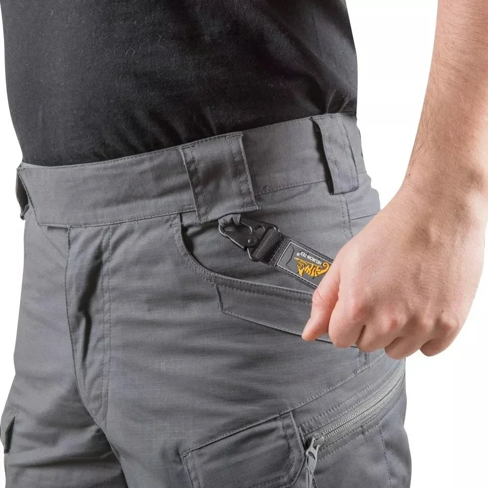 Summer Outdoor Tactical Cargo Shorts for Men - Waterproof, Multi-Pocket, Plus Size Hiking and Camping Urban Shorts