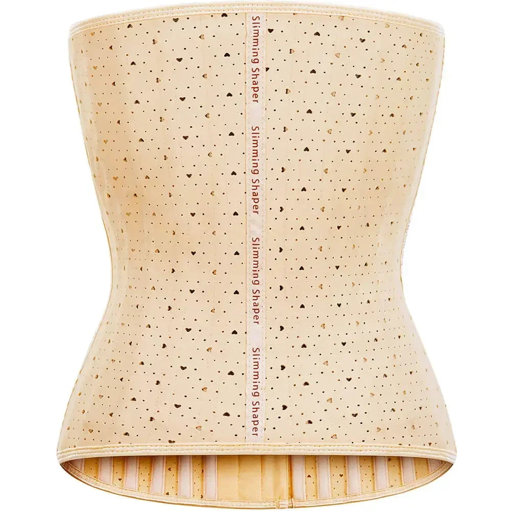 25 Steel Bones Latex Waist Trainer Body Shaper Long Torso Tummy Control Corset Shapewear Women Waist Cincher Slimming Belly