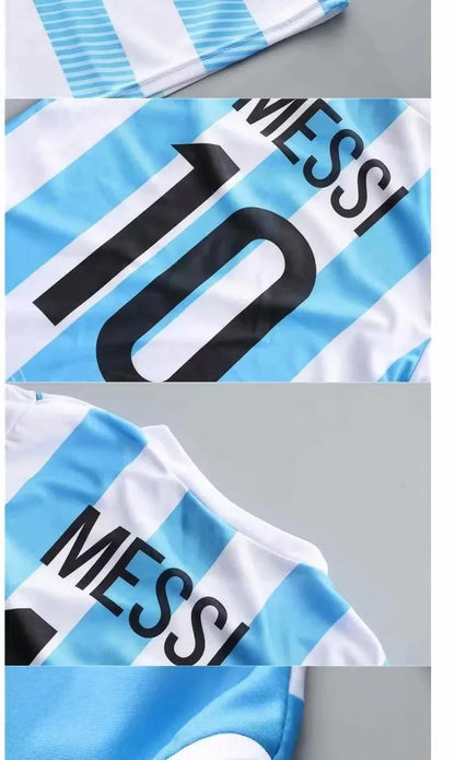 Sportswear NO.10/7 Training Uniform 3-13y Boys Girls Moisture-wicking Breathable Football Clothes SuitsKids Summer Quick-drying