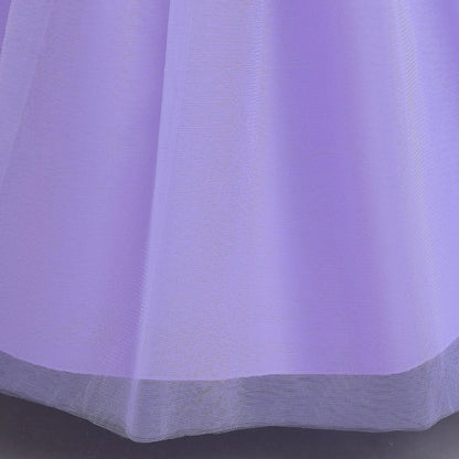 Girl Disney Rapunzel Dress Kids Tangled Disguise Children Carnival Princess Costume Birthday Party Gown Outfit Clothes Vestidos