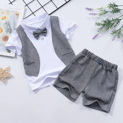 Summer Baby Clothes Suits Children Boys Fashion T-Shirt Shorts 2Pcs/Set Toddler Casual Costume Infant Outfits Kids Tracksuits