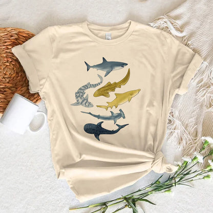 Whale tshirt women streetwear graphic Japanese t shirt female y2k graphic designer clothing