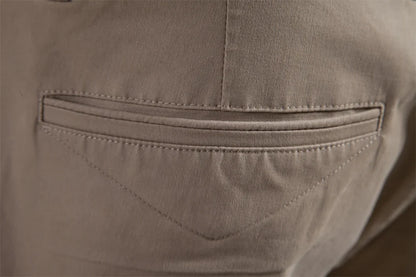 Men's 100% Cotton Summer Shorts Casual 11-Tone Multi-Pocket Lightweight Street Shorts