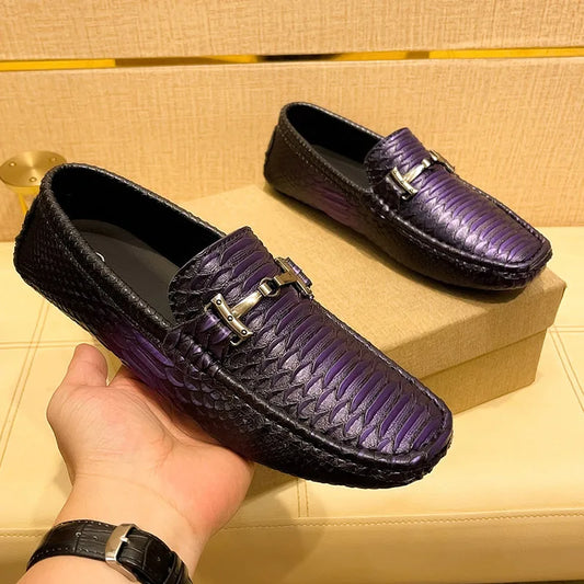Summer Mens Outdoor Anti-slip Comfort Soft High Quality Men Breathable Flat Driving Shoes New 2024 Classic Casual Loafers