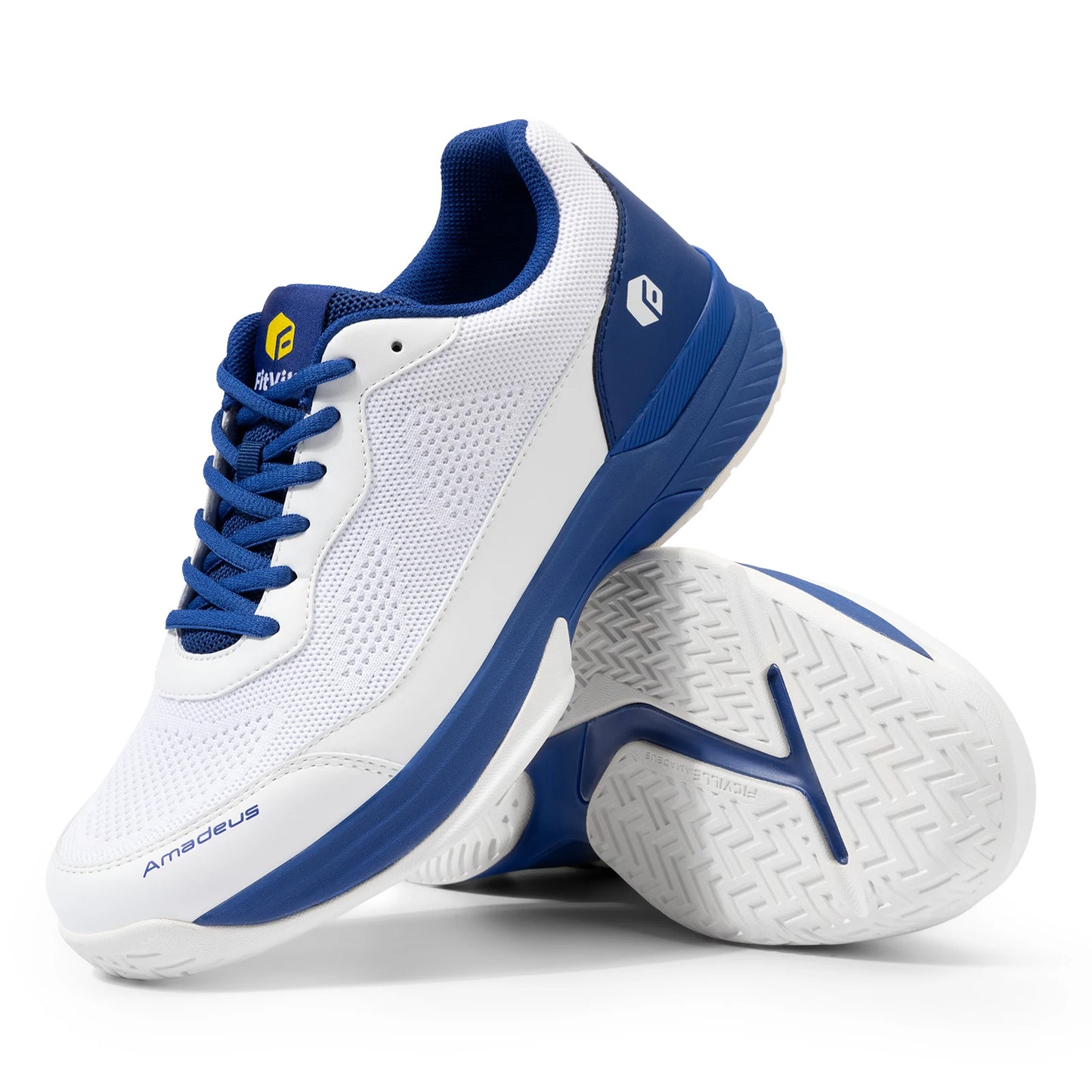 Extra Wide Pickleball Shoes Gym Sports Tennis Shoes for Men Casual Sneakers All Court Racquetball Athletic Arch Support