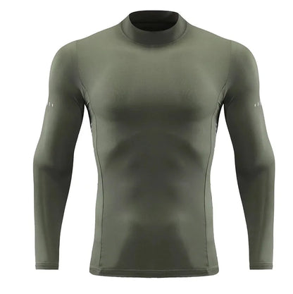Men Children Long Sleeve Running Slim Tops Tees Sportswear Gym Fitness Compression T-shirt Outdoor Football Jersey Jogging Tight